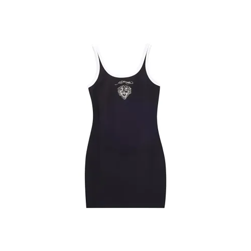 Ed Hardy Черные Женские Слиплатья