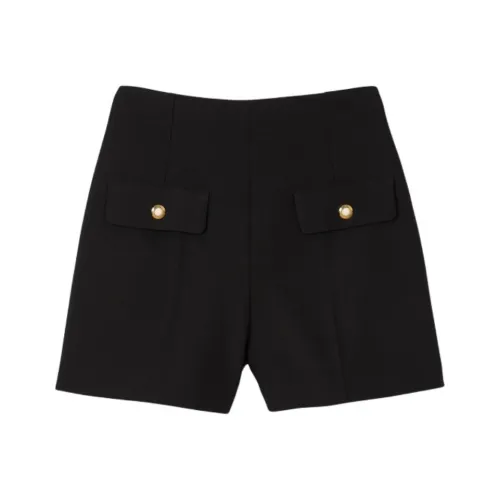 Sandro Повседневные шорты женские черные