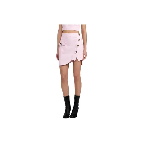 Self Портрет Розовый Женские Повседневные Короткие Юбки