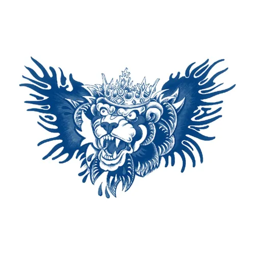 LIEJI Lion King Слава Травяной Временные татуировки