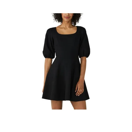 Kate Spade Короткий рукав Платье Женское Черное