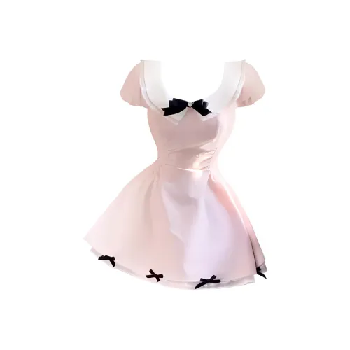 PLAY BUSH Короткий рукав Платье Женское