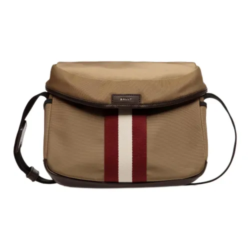 BALLY Code Нейлоновые Сумки через плечо Сумка на плечо Мужской CAMEL