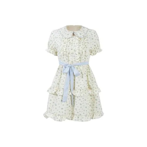 JOSR Короткий рукав Платье Женское