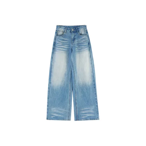 PAZZO Стираемые Джинсы Женские Синие