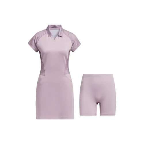 Adidas Ultimate365 Короткий рукав платье короткий рукав платье женское фуксия