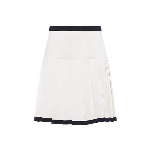 MIU MIU SS22 Повседневные короткие юбки Женские Белые