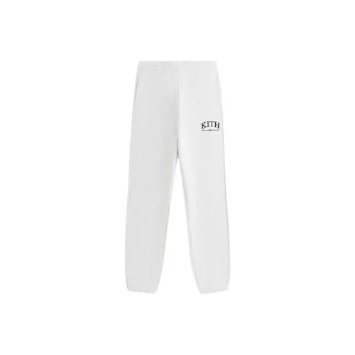 KITH FW24 Вязаные тренировочные брюки Женские Белые