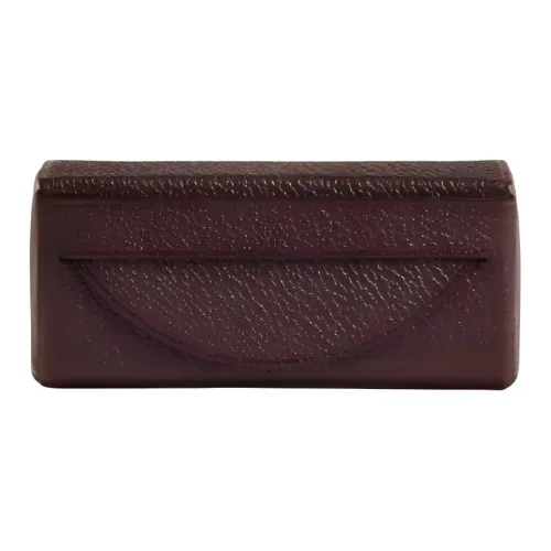 HERMES Козья кожа Сумка для хранения Мужская 0G Руж Sellier Седло Красная