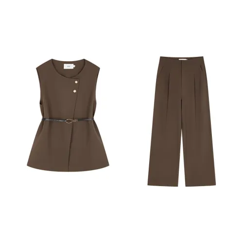 Mo Han Yi Mei Повседневный костюм женский кофе