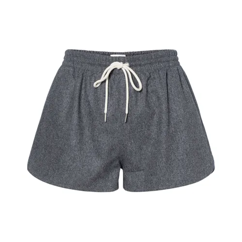 CELINE Повседневные шорты женские серые