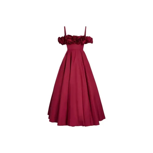 Giambattista Vall Красный Женские Слиплатья