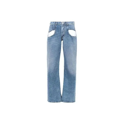 Maison Margiela Синие Женские Джинсы