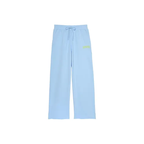 Victoria's Secret Вязаные Спортивные Штаны Женские Синие