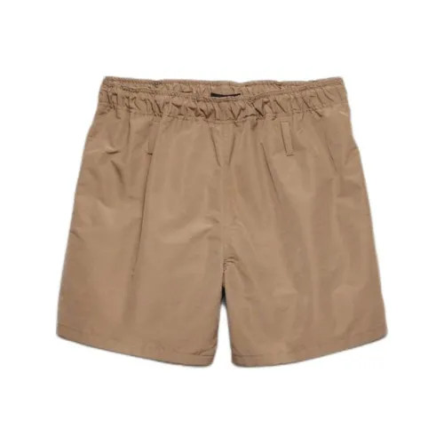 PRADA Пляжные шорты Мужской Bark Коричневый
