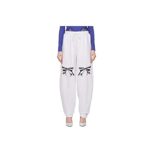 PushBUTTON Вязаные спортивные брюки женские серые
