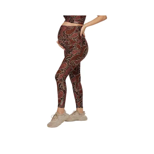 LORNA JANE Boheme Phone Карман Матерность Носка Леггинсы Женские Узор Цвет