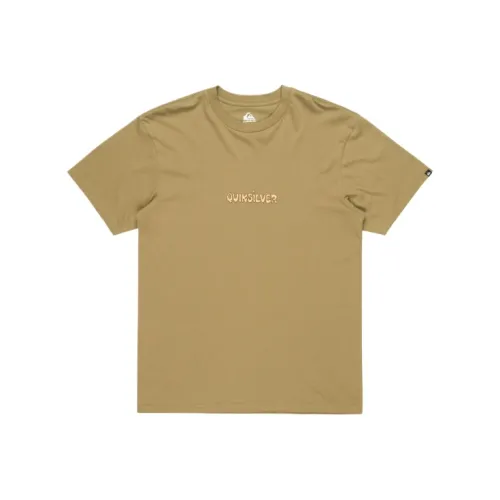 Quiksilver Зеленые Мужские Футболки