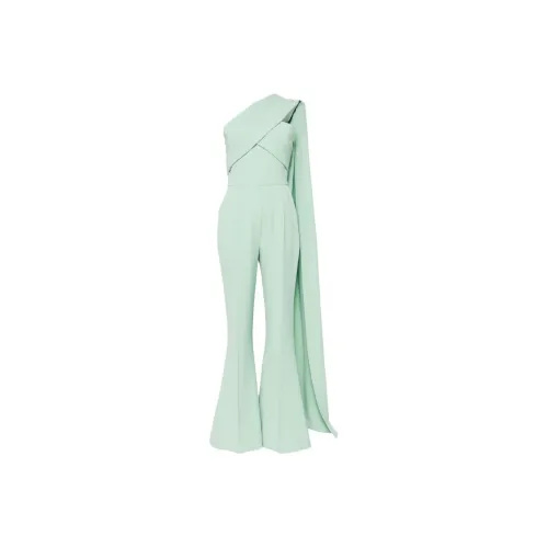 ELIE SAAB SS24 Комбинезон Женский Зеленый