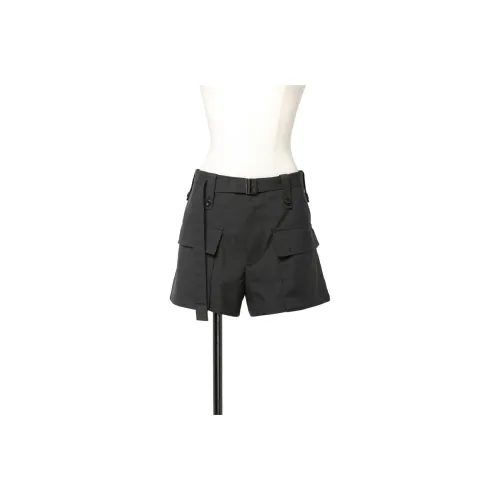sacai Черные Женские Повседневные Шорты