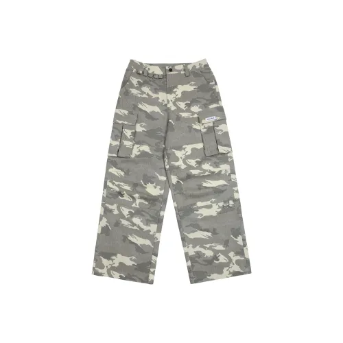 JIKOO Карго Брюки Женские Камуфляж