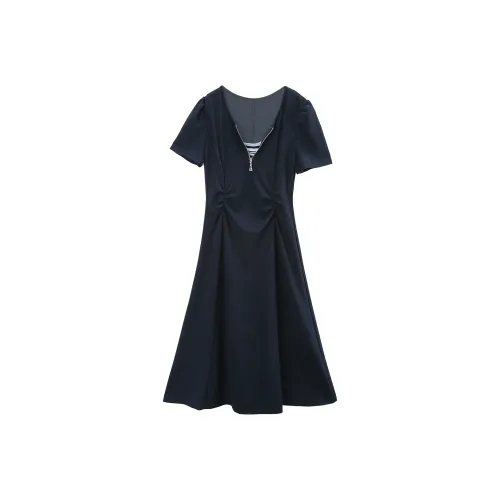 A paradise for awakening Короткий рукав Платье Женское