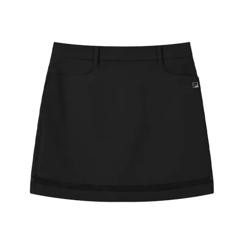 FILA Черные Женские Повседневные Короткие Юбки
