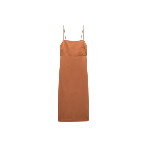 ZARA Апельсин Женские Слиплатья