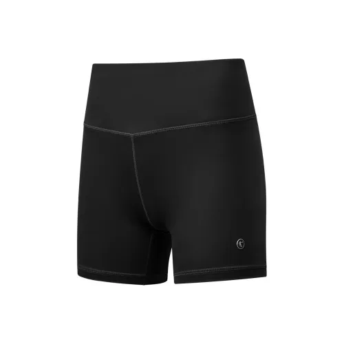 QIAODAN Бег Шорты Женские Черные