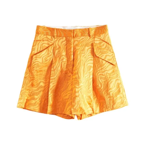 Sandro Повседневные шорты женские Охра