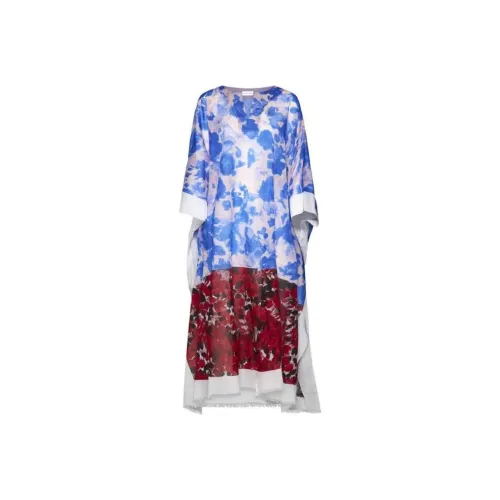 DRIES VAN NOTEN Многоцветные Женские Короткие Платья с Рукавами