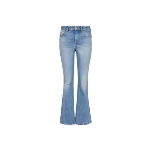 BALMAIN Джинсы Женские Светло-Синий