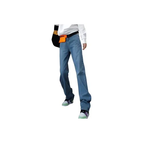 Seven Up And Nine Down Джинсы Женские Синие