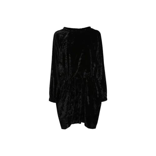 ISABEL MARANT Длинное платье с длинными рукавами женское черное