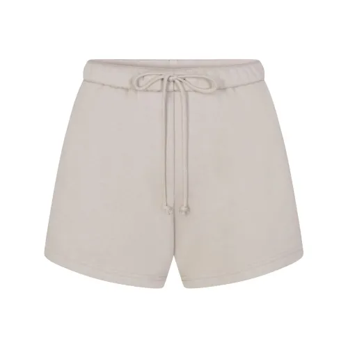 SKIMS Cotton Fleece CLASSIC SHORT Повседневные шорты Женские Stone Stone Color
