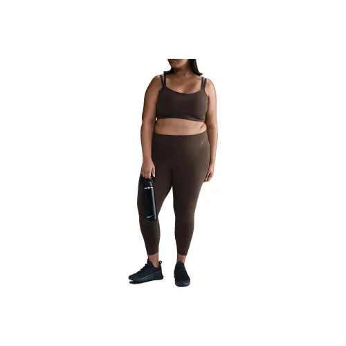 Nike SS25 Leggings Женские Барочный Коричневый