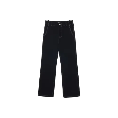 Rarely Alike Карго Брюки Женские Черные