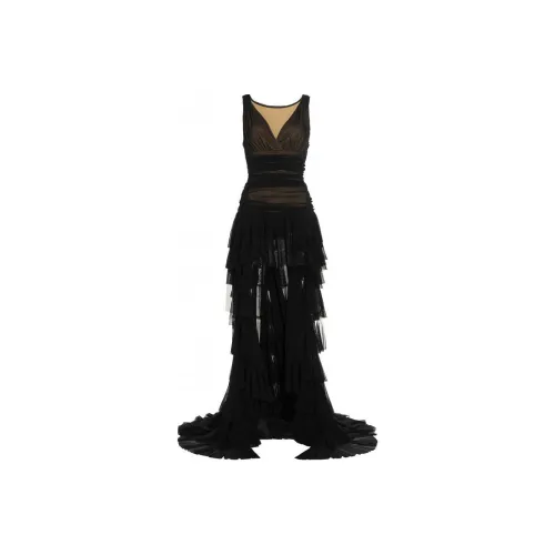 NORMA KAMALI FW23 Без рукавов Платье Женское Черное