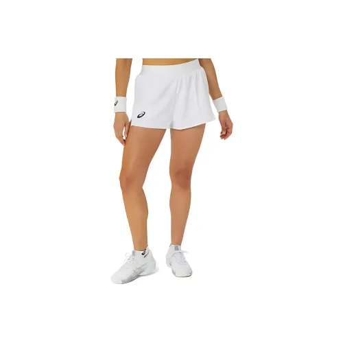 Asics Match Короткие Повседневные Шорты Женские Белые