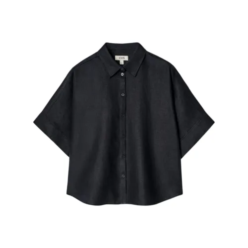 COS Темно-синие Женские Рубашки