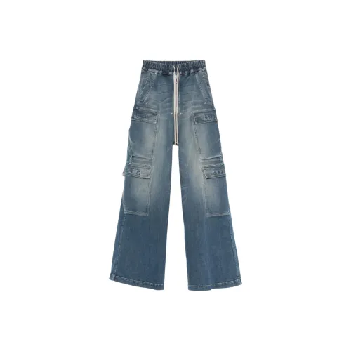 Rick Owens DRKSHDW Джинсы Женские Синие