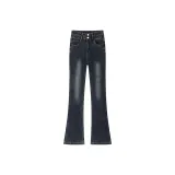 Брюки из бетона серого цвета с флисовой подкладкой