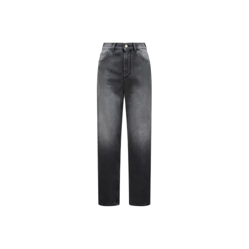 Moncler Grenoble Серые Женские Джинсы