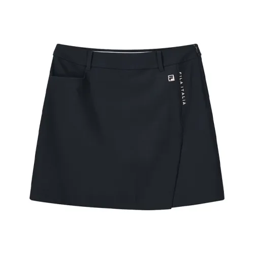 FILA Повседневные короткие юбки Женские Легенда Синий