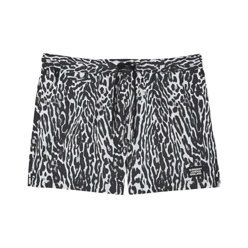 Burberry Пляжные шорты Унисекс Черный