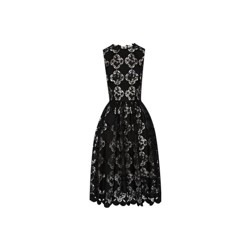 OSCAR DE LA RENTA Без рукавов Платье Женское Черное