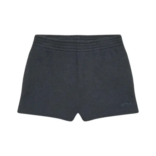 ARITZIA Cozy Sweatfleece Perfect Micro Short Casual Shorts Women's Admiral Heather Marine General Heather