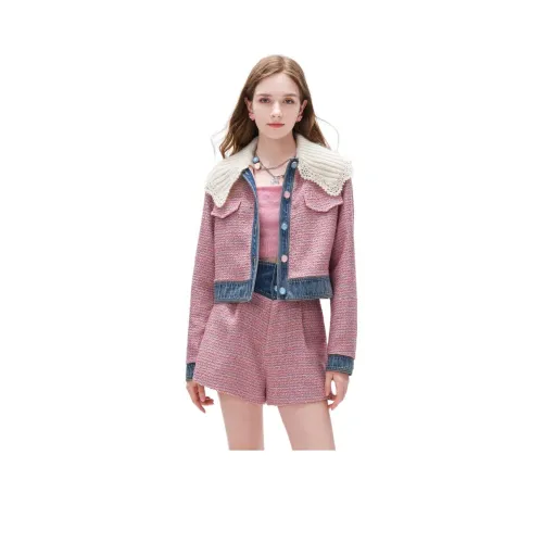 JORYAweekend Повседневные шорты Женские Розовые