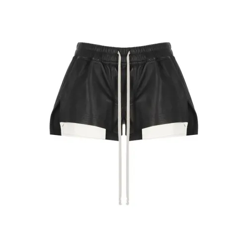 RICK OWENS Черные Женские Повседневные Шорты