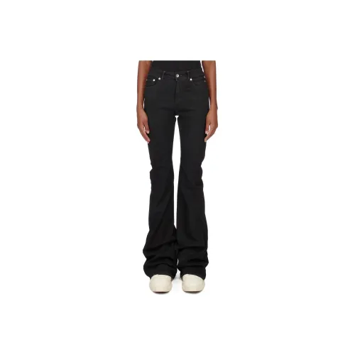 RICK OWENS Черные Женские Джинсы